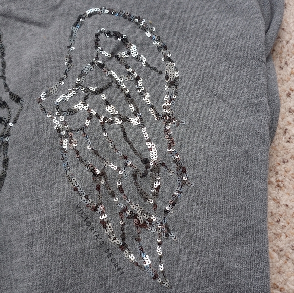 Victoria's Secret Grey Hoodie - Picture 5 of 8